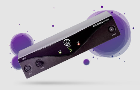 قیمت خرید فروش میکروفون هدست بی سیم ای کی جی Perception Wireless 45 Sport Set