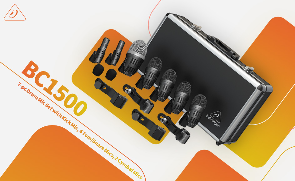 قیمت خرید فروش باندل میکروفون ساز بهرینگر BC1500