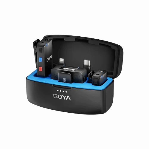 قیمت خرید فروش میکروفون یقه ای بی سیم BOYA BOYAMIC Blue 