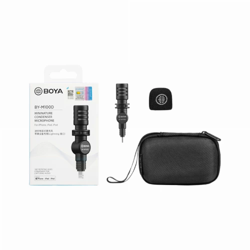 قیمت خرید فروش میکروفون موبایل BOYA BY-M100D 