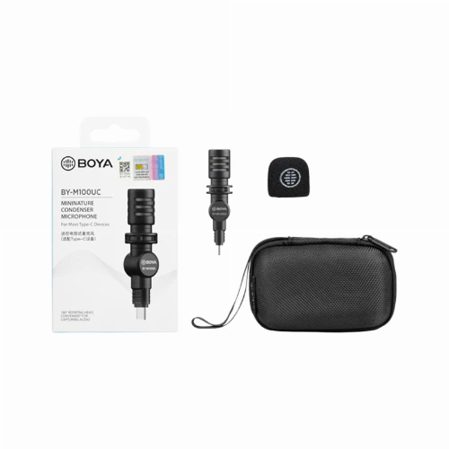 قیمت خرید فروش میکروفون موبایل BOYA BY-M100UC 