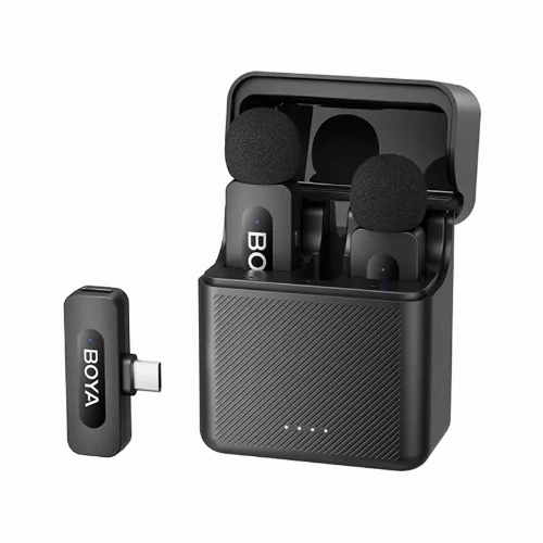 قیمت خرید فروش میکروفون یقه ای بی سیم بویا مدل BY-V30