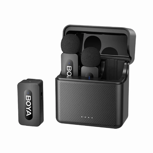 قیمت خرید فروش میکروفون یقه ای بی سیم بویا مدل BY-V35