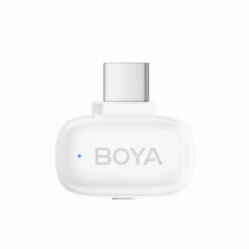قیمت خرید فروش میکروفون یقه ای بی سیم BOYA mini-13 White 
