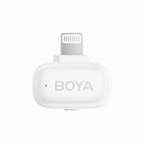 قیمت خرید فروش میکروفون یقه ای بی سیم BOYA mini-13 White 