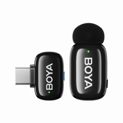 قیمت خرید فروش میکروفون یقه ای بی سیم بویا مدل mini-17 Black
