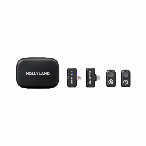 قیمت خرید فروش میکروفون یقه ای بی سیم Hollyland LARK A1 Combo Black 