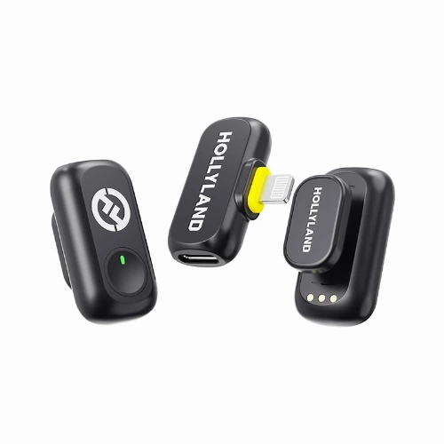 قیمت خرید فروش میکروفون یقه ای بی سیم هالی لند مدل LARK A1 Mini Duo Lightning