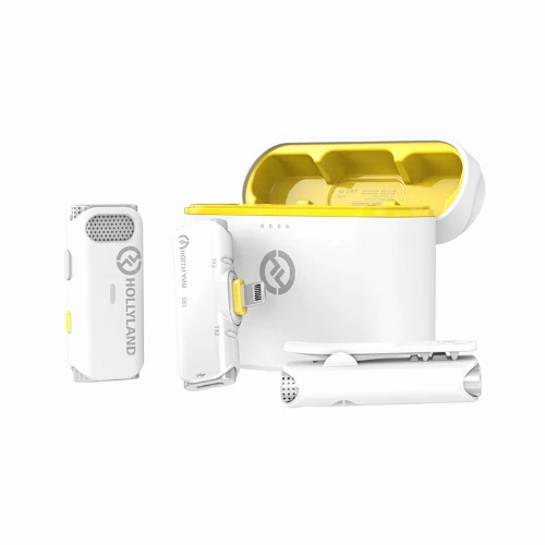 قیمت خرید فروش میکروفون یقه ای بی سیم هالی لند مدل LARK C1 DUO iOS Ivory White