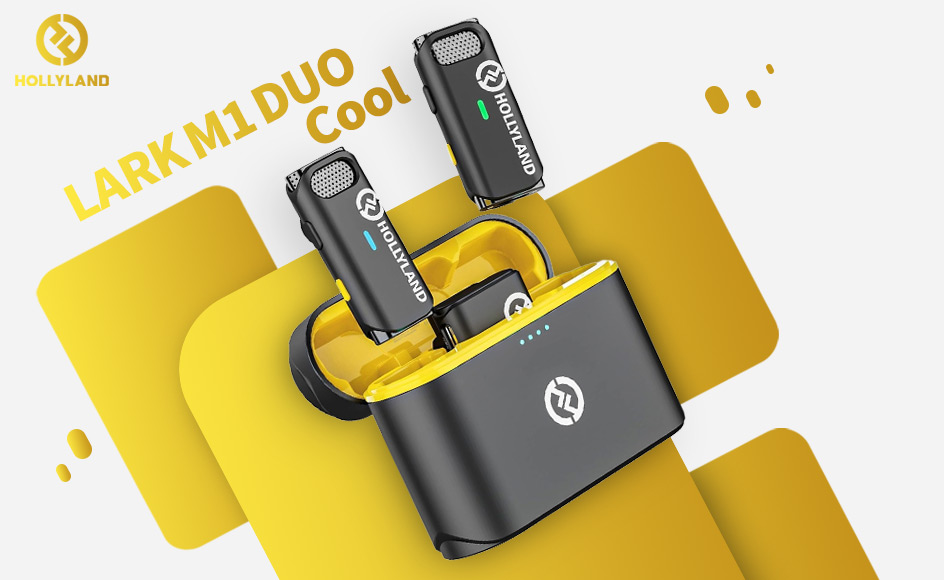 قیمت خرید فروش میکروفون یقه ای بی سیم هالی لند LARK M1 DUO Cool Black