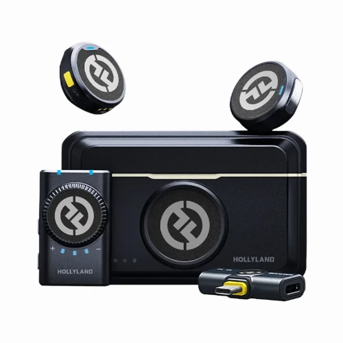 قیمت خرید فروش میکروفون یقه ای بی سیم هالی لند مدل Lark M2 Mini Combo