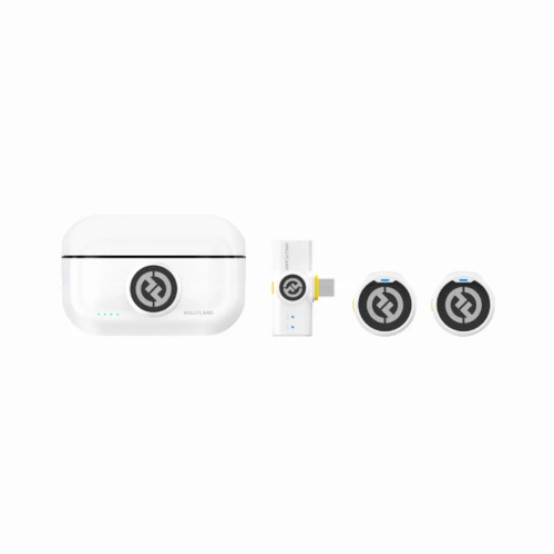 قیمت خرید فروش میکروفون یقه ای بی سیم Hollyland LARK M2 USB-C Ivory White 