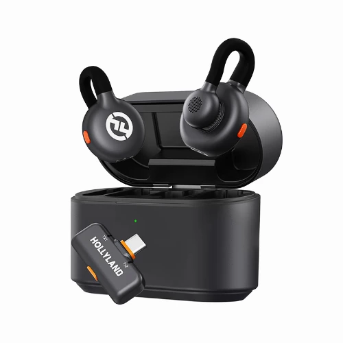 قیمت خرید فروش میکروفون یقه ای بی سیم هالی لند مدل LARK M2S USB-C Gray