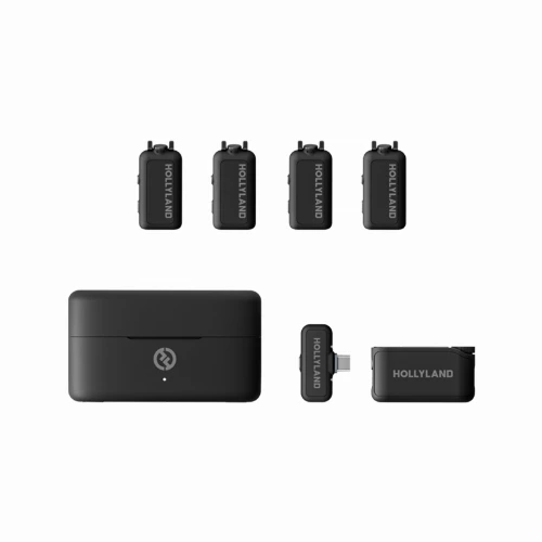 قیمت خرید فروش میکروفون یقه ای بی سیم Hollyland LARK MAX 2 Combo 4-Person Version 