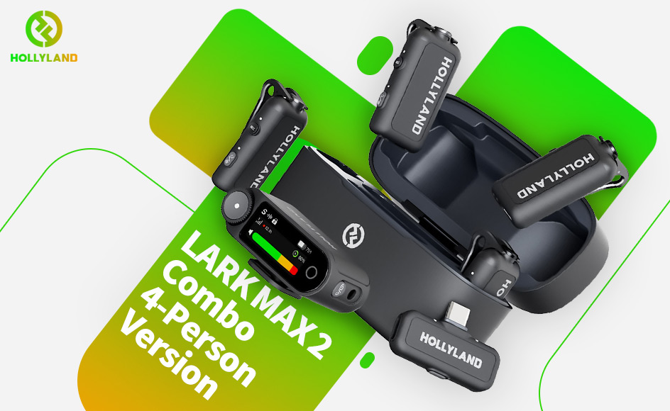 قیمت خرید فروش میکروفون یقه ای بی سیم هالی لند LARK MAX 2 Combo 4-Person Version