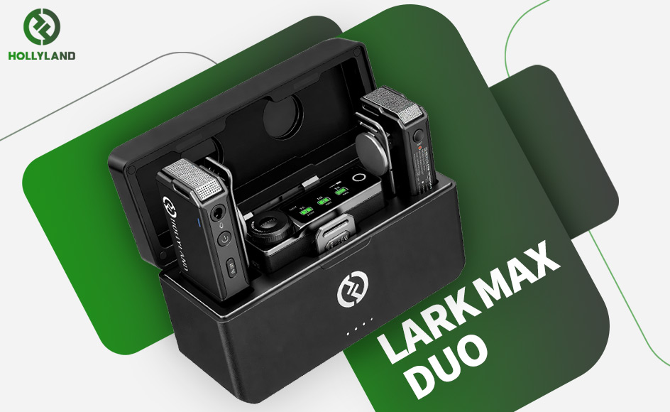 قیمت خرید فروش میکروفون یقه ای بی سیم هالی لند LARK MAX DUO