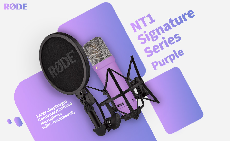 قیمت خرید فروش میکروفون رود NT1 Signature Series Purple