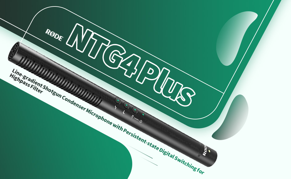 قیمت خرید فروش میکروفن شاتگان کاندنسر NTG4 Plus