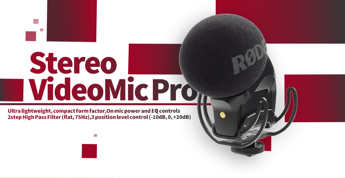 قیمت خرید فروش میکروفون دوربین استریو  Stereo VideoMic Pro