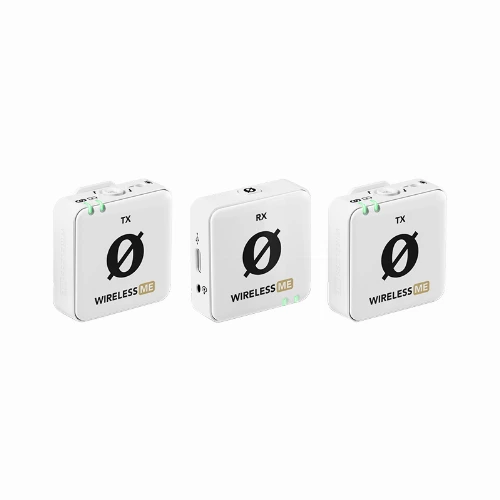 قیمت خرید فروش میکروفون یقه ای بی سیم رود مدل Wireless ME Dual White