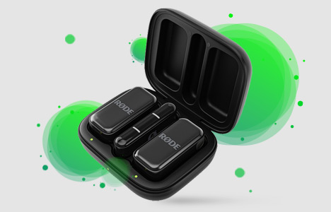 قیمت خرید فروش میکروفون یقه ای بی سیم رود Wireless Micro Lightning Black