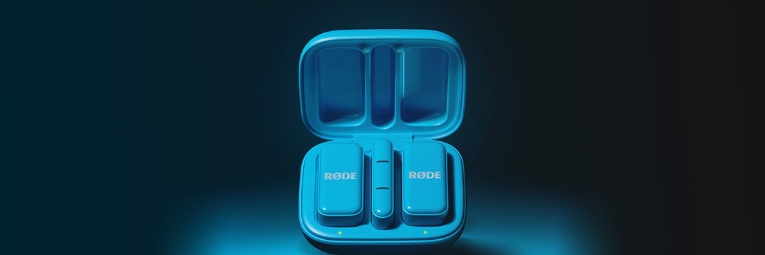 قیمت خرید فروش میکروفون یقه ای بی سیم رود Wireless Micro USB-C Blue