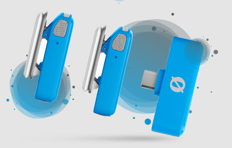 قیمت خرید فروش میکروفون یقه ای بی سیم رود Wireless Micro USB-C Blue