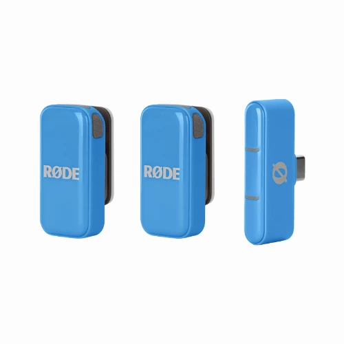 قیمت خرید فروش میکروفون یقه ای بی سیم رود مدل Wireless Micro USB-C Blue