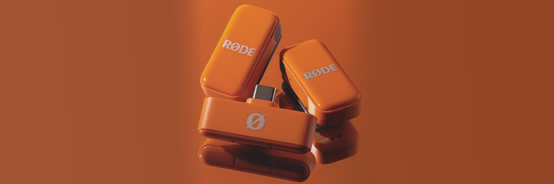 قیمت خرید فروش میکروفون یقه ای بی سیم رود Wireless Micro USB-C Orange