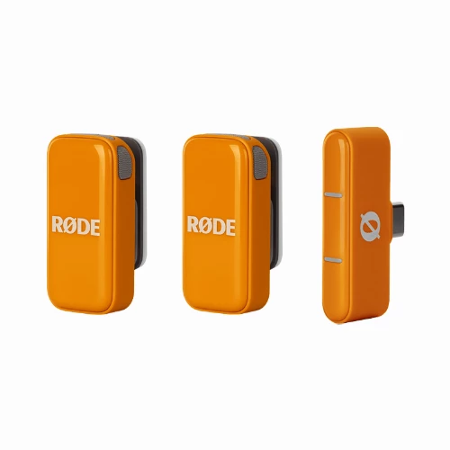 قیمت خرید فروش میکروفون یقه ای بی سیم رود مدل Wireless Micro USB-C Orange