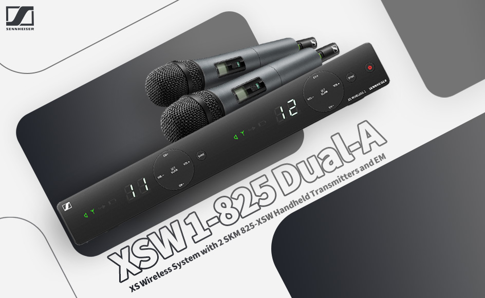قیمت خرید فروش میکروفون بی سیم سنهایزر XSW 1-825 Dual-A