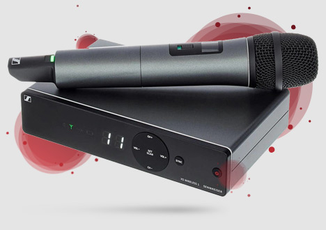 قیمت خرید فروش میکروفون دستی بی سیم سنهایزر XSW 1-825