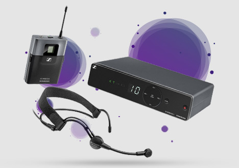 قیمت خرید فروش میکروفون هدمیک بی سیم سنهایزر XSW 1-ME3