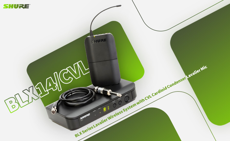 قیمت خرید فروش میکروفون یقه ای بی سیم شور BLX14/CVL