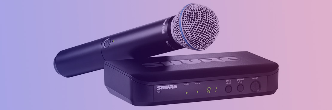 قیمت خرید فروش میکروفون دستی بی سیم شور BLX24/B58