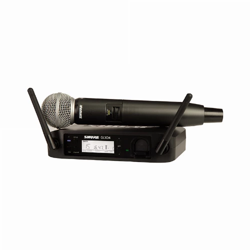 قیمت خرید فروش میکروفون دستی بی سیم شور مدل GLXD24/SM58