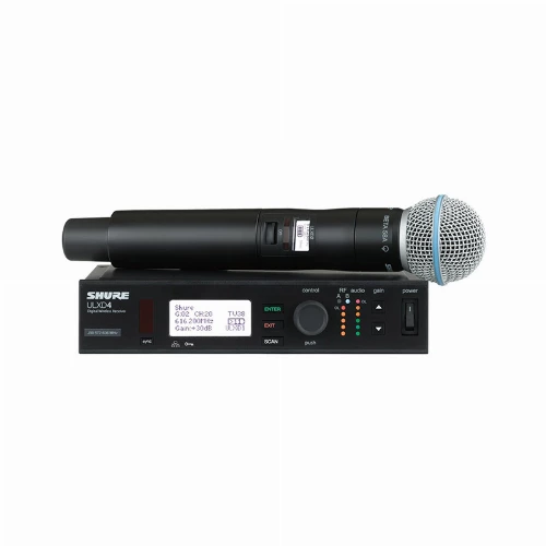 قیمت خرید فروش میکروفون دستی بی سیم شور مدل ULXD4 with ULXD2/B58