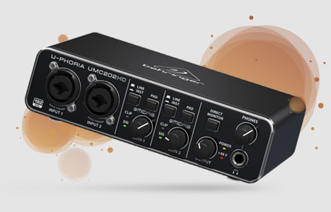 قیمت خرید فروش کارت صدا بهرینگر U-Phoria UMC202HD