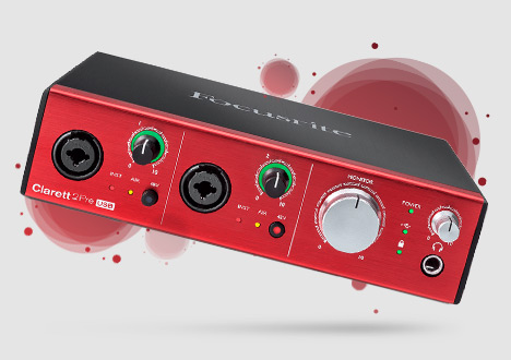 قیمت خرید فروش کارت صدا فوکوسرایت Clarett 2Pre USB