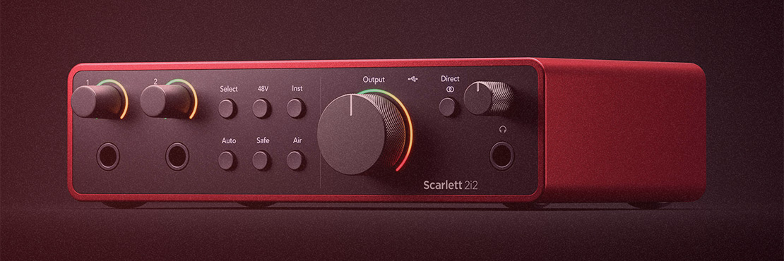 قیمت خرید فروش کارت صدا فوکوسرایت Scarlett 2i2 (4th Gen)