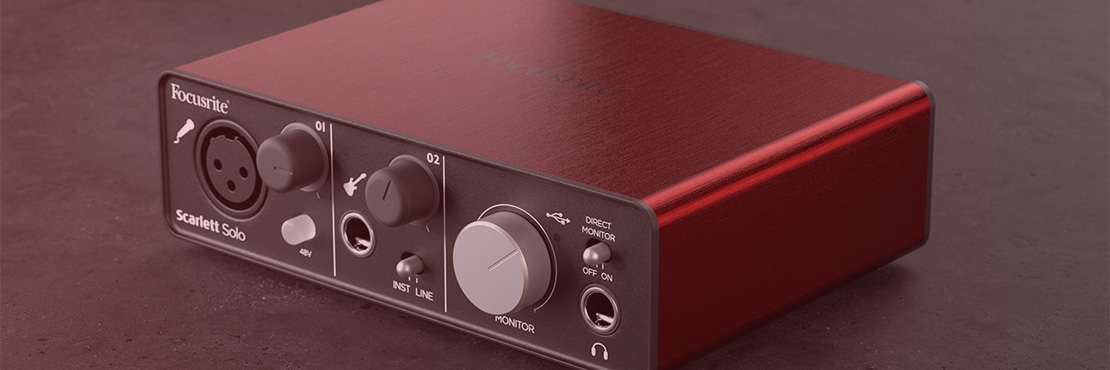 قیمت خرید فروش کارت صدا فوکوسرایت Scarlett Solo (1st Gen)