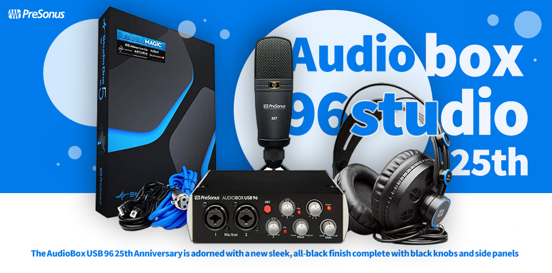 قیمت خرید فروش پکیج استودیویی پریسونوس AudioBox 96 Studio - 25th Anniversary Edition