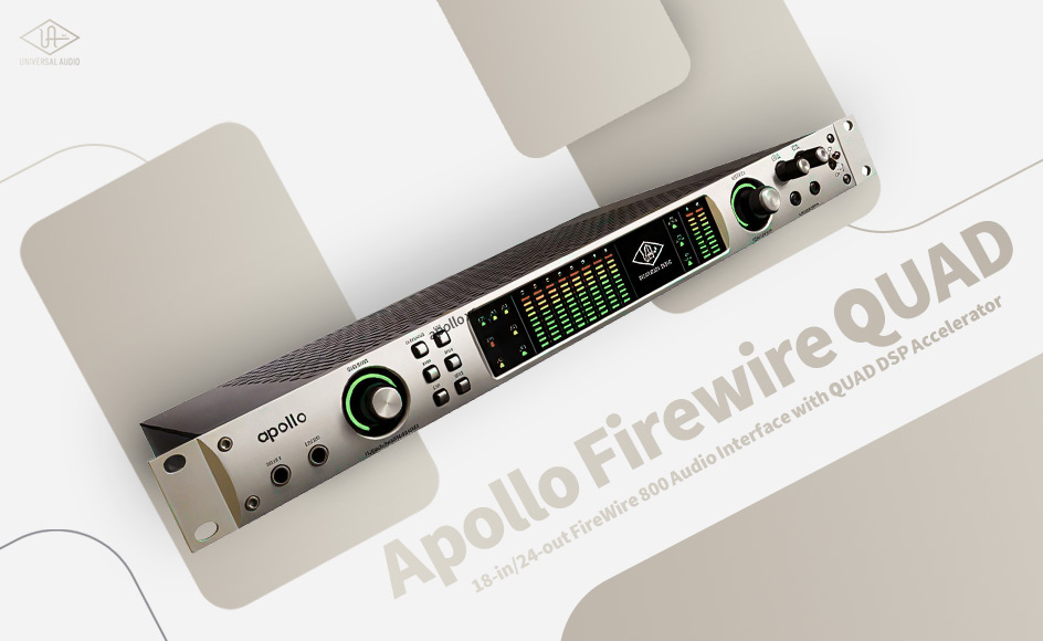 قیمت خرید فروش کارت صدا یونیورسال آدیو Apollo Firewire QUAD