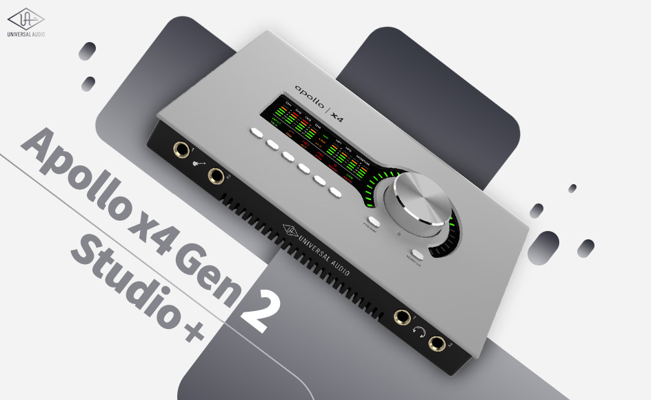 قیمت خرید فروش کارت صدا یونیورسال آدیو Apollo x4 Gen 2 Studio Plus