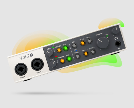 قیمت خرید فروش کارت صدا یونیورسال آدیو Volt 4