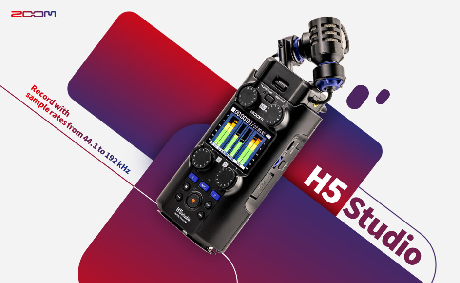 قیمت خرید فروش رکوردر صدا زوم H5studio