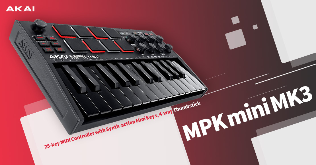 قیمت خرید فروش میدی کنترلر آکایی MPK mini MK3 Black
