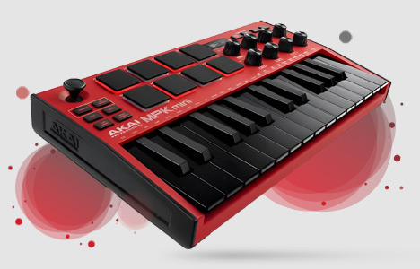 قیمت خرید فروش میدی کنترلر آکایی MPK mini MK3 Red