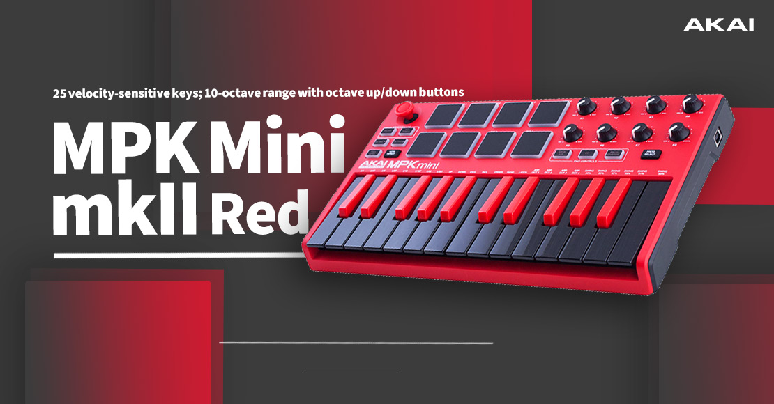قیمت خرید فروش میدی کنترلر آکایی MPK Mini mkII Red