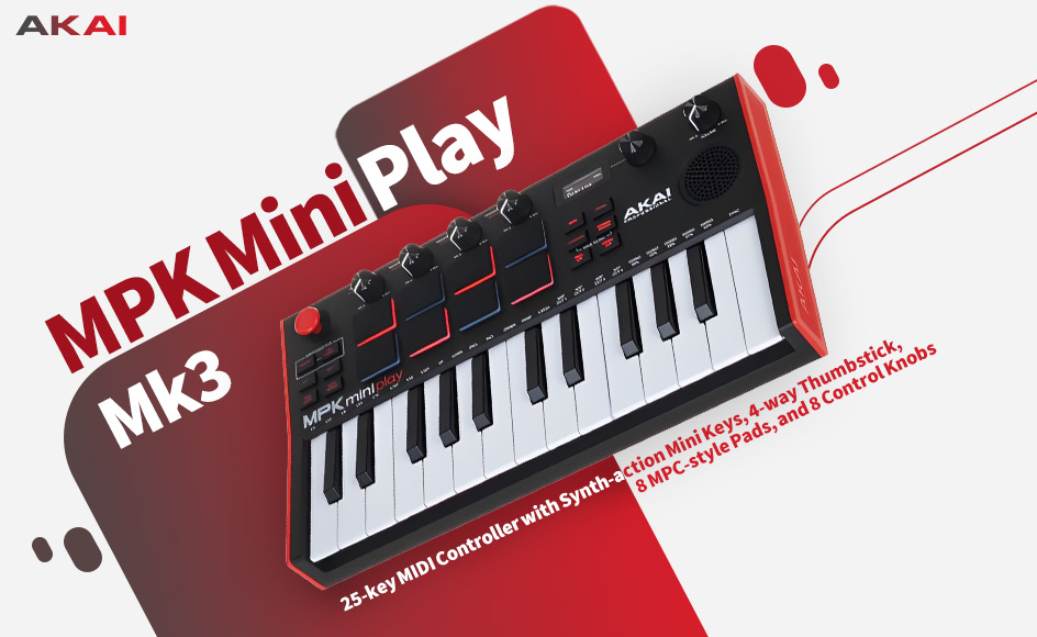 قیمت خرید فروش میدی کنترلر آکایی MPK Mini Play Mk3